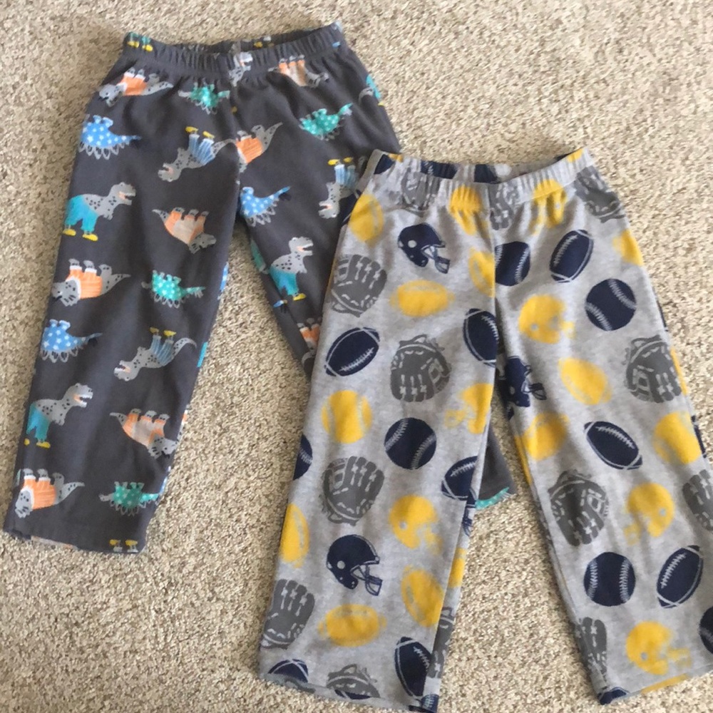 CARTERS FLEECE PAJAMA BOTTOMS 3T